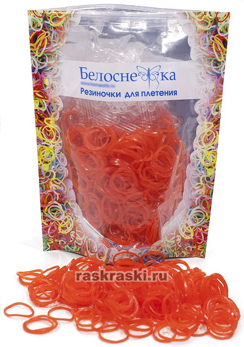 Красные резиночки для плетения Красные резиночки для плетения
