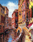 Белоснежка / Картина по номерам «Мосты и каналы Венеции»