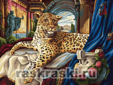 Белоснежка / Картина по номерам «Римский леопард»