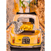 Белоснежка / Картина по номерам «Машина с лимонами»