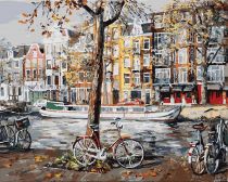 Белоснежка / Картина по номерам «Осенний Амстердам»