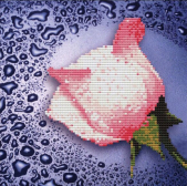 Мозаичная картина Color-Kit «Белая роза»