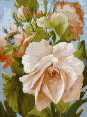 Белоснежка / Картина по номерам «Роза»