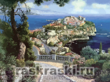 Белоснежка / Картина по номерам «Княжеский дворец в Монако»