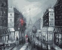 Белоснежка / Картина по номерам «Париж»