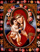 Алмазная вышивка Гранни «Феодотьевская икона Божией Матери»