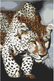 Мозаика Алмазное Хобби «Пронзительный взгляд леопарда»