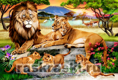 Львиное семейство | Артикул: Ag2494
