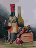 Белоснежка / Картина по номерам «Красное вино»