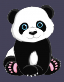 Артвентура / Картина по номерам «Панда»