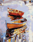 Артвентура / Картина по номерам «Две лодки»