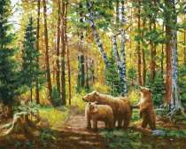 Белоснежка / Картина по номерам «Хранители леса»