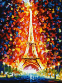 Белоснежка / Картина по номерам «Париж - огни Эйфелевой башни»