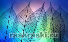 Алмазная вышивка Яркие Грани «Цветные листья»