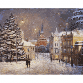 Белоснежка / Картина по номерам «Снег на Волхонке»
