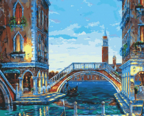 Белоснежка / Картина по номерам «Каналы Венеции»