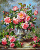 Мозаика Алмазное Хобби «Букет нежных роз»