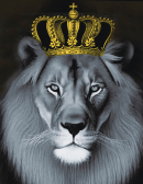 Лев с золотой короной | Артикул: LG235
