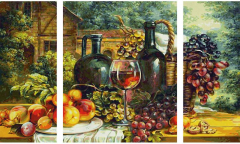 Schipper / Картина по номерам «Натюрморт с виноградом»