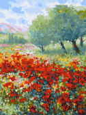 Белоснежка / Картина по номерам «Весна в Провансе»