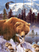 Molly / Картина по номерам «Медвежий улов»