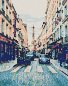 Артвентура / Картина по номерам «Парижская улица»