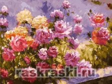 Белоснежка / Картина по номерам «Букет роз»