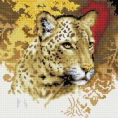 Алмазная вышивка Белоснежка «Портрет леопарда»