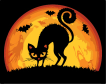Артвентура / Картина по номерам «Хэллоуинская кошка»