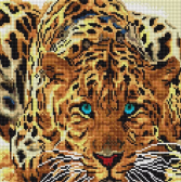 Алмазная вышивка Белоснежка «Леопард»