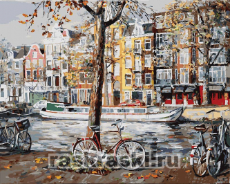 Белоснежка / Картина по номерам «Осенний Амстердам»