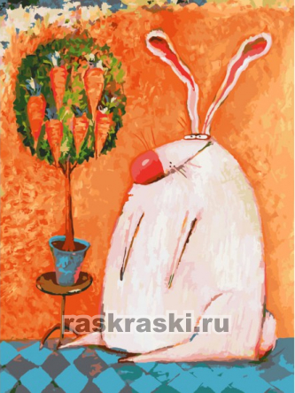 Белоснежка / Картина по номерам «Счастливый кролик»