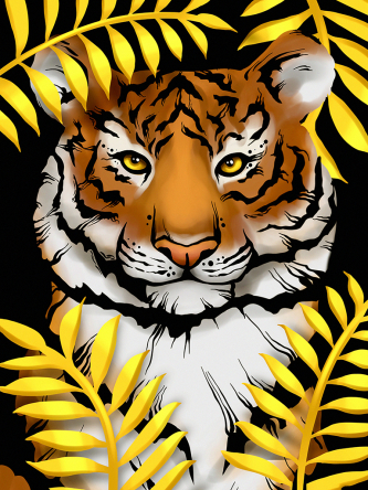 Золотой тигр | Артикул: Ag2703