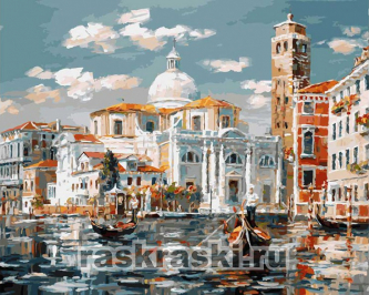 Белоснежка / Картина по номерам «Венеция. Церковь Сан Джеремия»