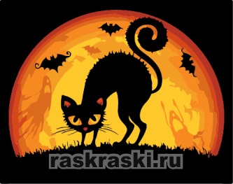 Артвентура / Картина по номерам «Хэллоуинская кошка»