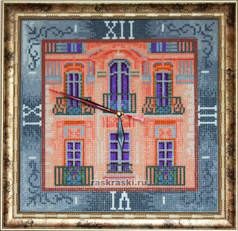 Алмазные часы Color-Kit «Дом с мезонином» Color KIT 7303001-P
