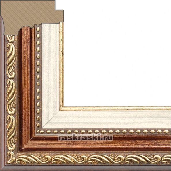 Рамка без стекла для картин Bridget Белоснежка 1433-BL