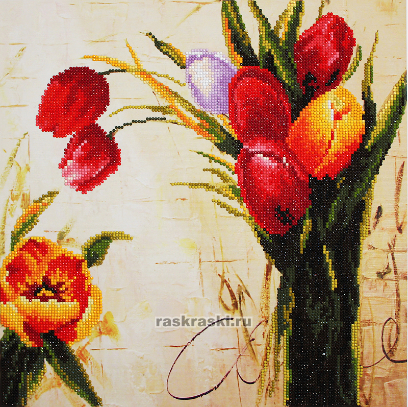 Мозаичная картина Color-Kit «Тюльпаны» Color KIT KA001