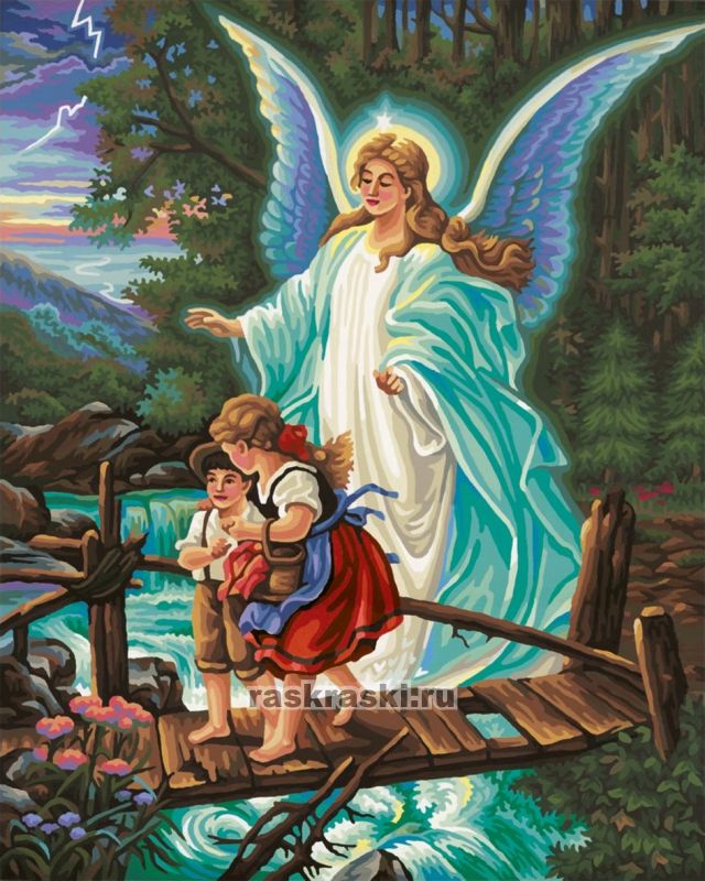 Schipper / Картина по номерам «Ангел хранитель» Schipper 9130364