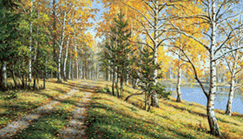 Осенний пейзаж Гранни Ag2606