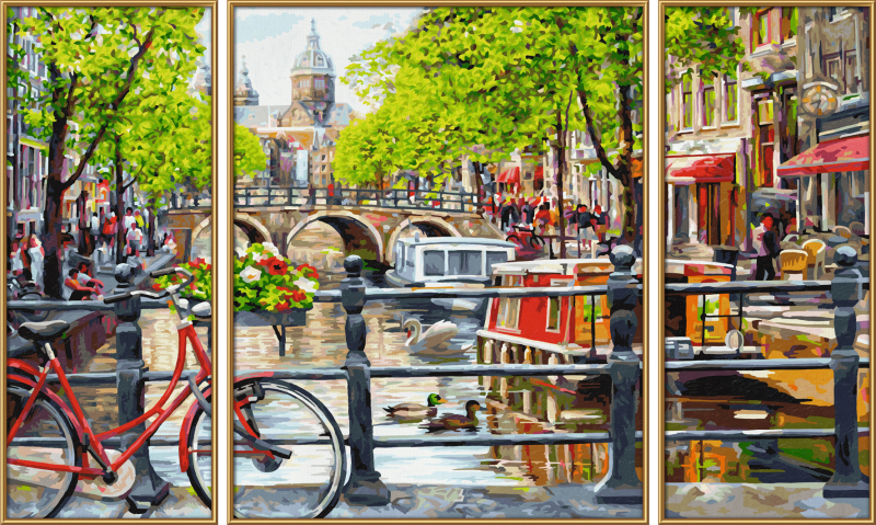 Schipper / Картина по номерам «Амстердам» Schipper 9260812