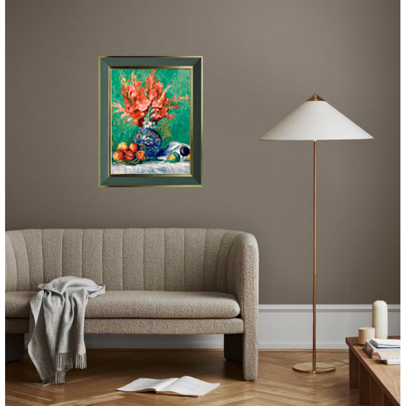 Белоснежка / Картина по номерам «Ренуар. Натюрморт с цветами и фруктами» Белоснежка 464-AS