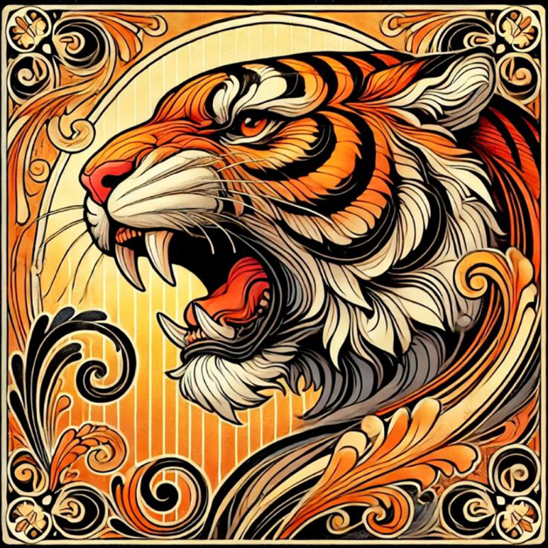 Алмазная мозаика Гранни «Хранитель входа» (30х30 см, полная выкладка, квадратные стразы) Хранитель входа Гранни AGP284