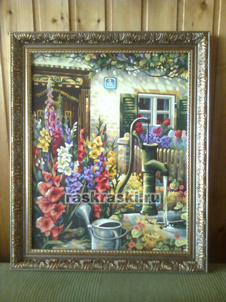 Schipper / Картина по номерам «Цветник у дома» Schipper 9130632