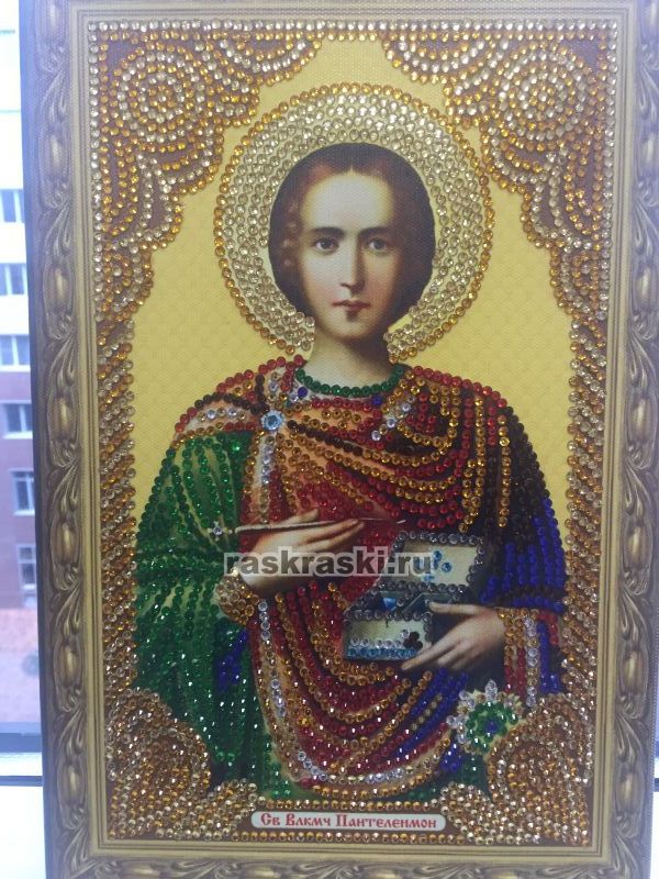 Святой Великомученик Целитель Пантелеймон Color KIT IK012