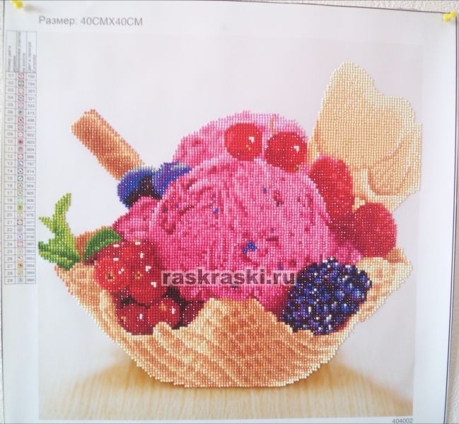 Мозаичная картина Color-Kit «Мороженое» Color KIT 404002